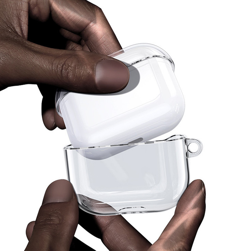 کاور قاب تک مدل COLORLESS مناسب برای کیس اپل AirPods Pro 2