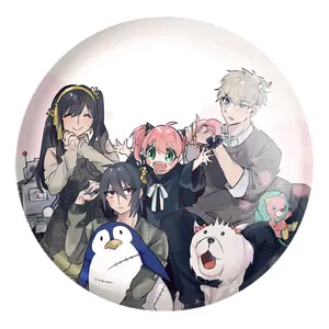 پیکسل خندالو طرح خانواده فورجر انیمه اسپای ایکس فمیلی Spy x Family کد 24206 مدل بزرگ