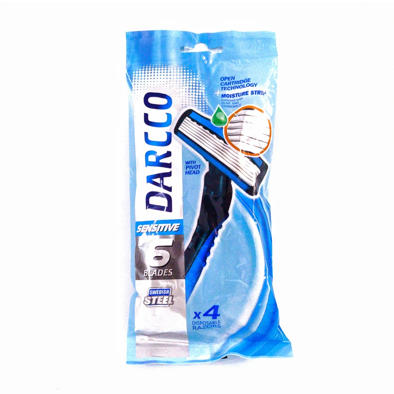 خودتراش دارکو مدل Sensitive بسته 4 عددی