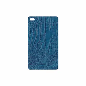 MAHOOT Blue-Crocodile-Leather Cover Sticker for Lenovo E7