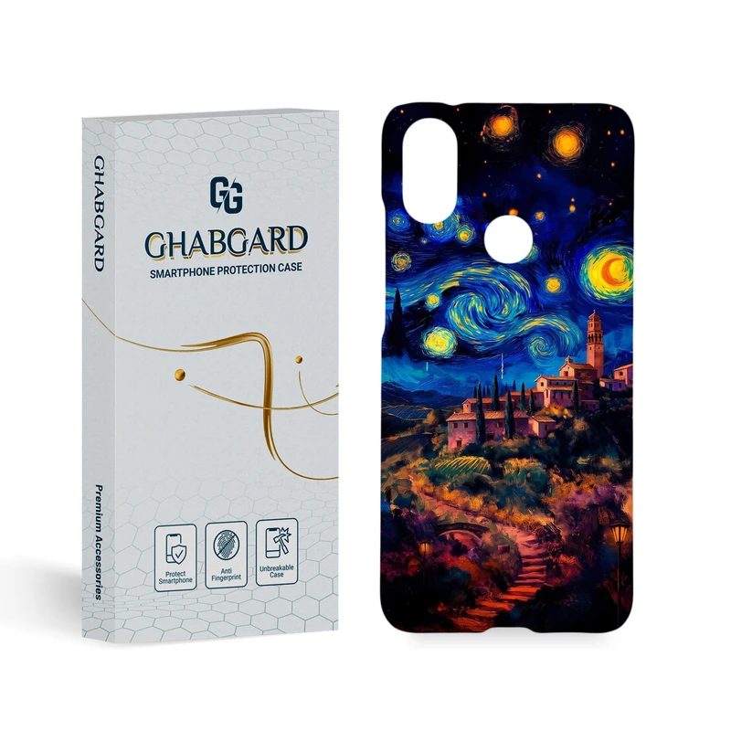 کاورقاب گارد مدل هنری مناسب برای گوشی موبایل شیائومی Mi A2 /Mi 6X