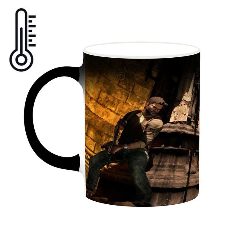 ماگ حرارتی کاکتی مدل بازی آنچارتد Uncharted 2 Among Thieves کد mgh31236