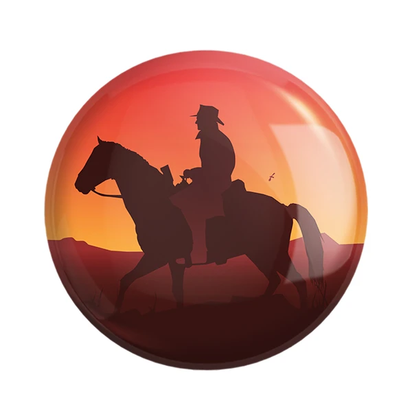 مگنت خندالو طرح رد دد Red Dead کد 10299