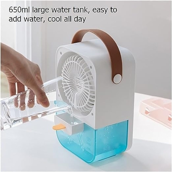 پنکه شارژی پرودو طرح مه پاش مدل PD-LSACF NANO MIST AIR COOLING FAN
