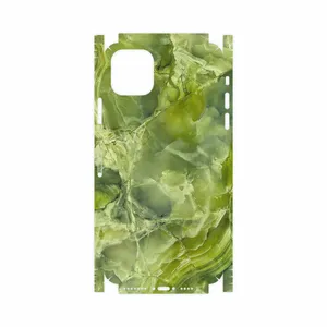 MAHOOT Green Crystal Marble-FullSkin Cover Sticker for Apple iPhone 11 Pro Max