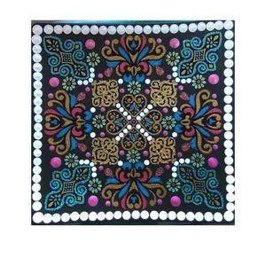 دیوار کوب سفالی طرح ترکیبی