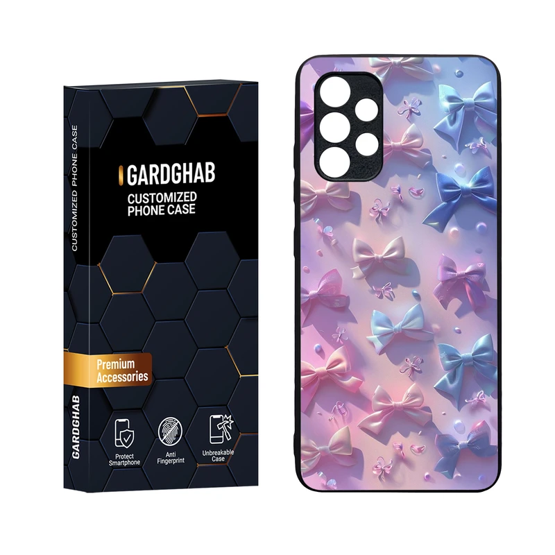 کاور گارد قاب مدل دورژله ای دخترانه مناسب برای گوشی موبایل سامسونگ Galaxy A32 4G