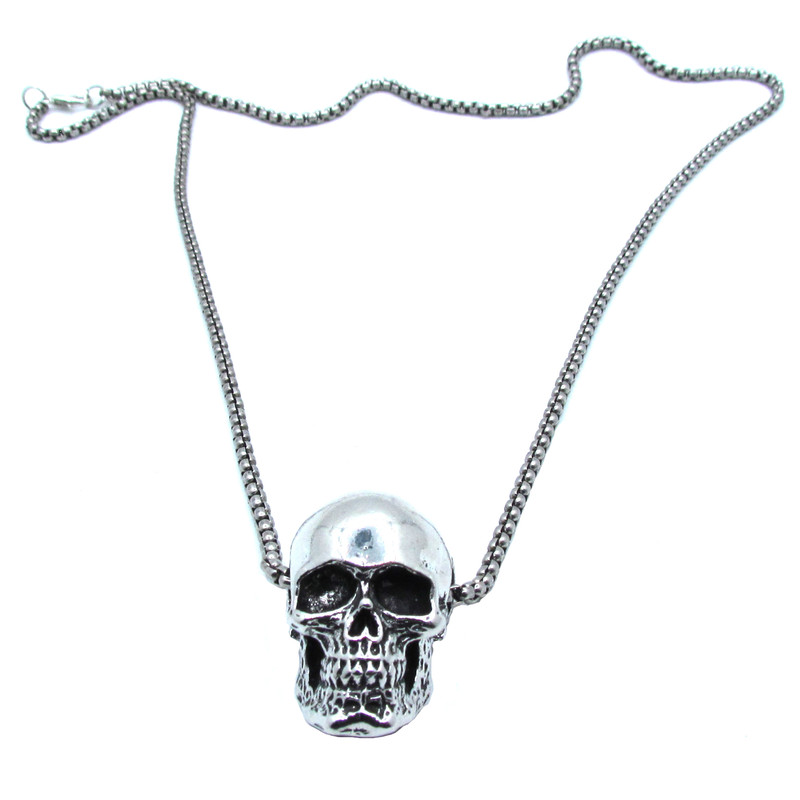 گردنبند طرح اسکلت کد STL007