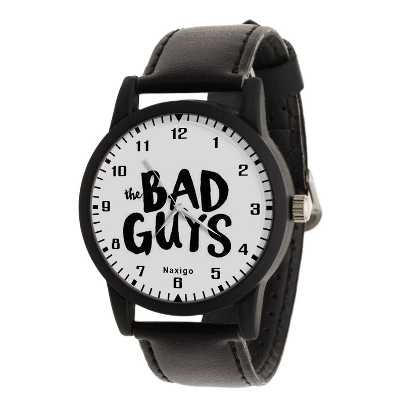ساعت مچی عقربه ای ناکسیگو مدل The Bad Guys کد LF14073 ساعت مچی عقربه ای ناکسیگو مدل The Bad Guys کد LF14073