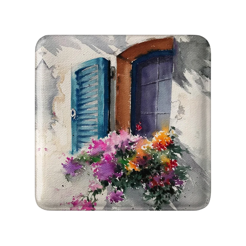 مگنت خندالو طرح گل کد 2226