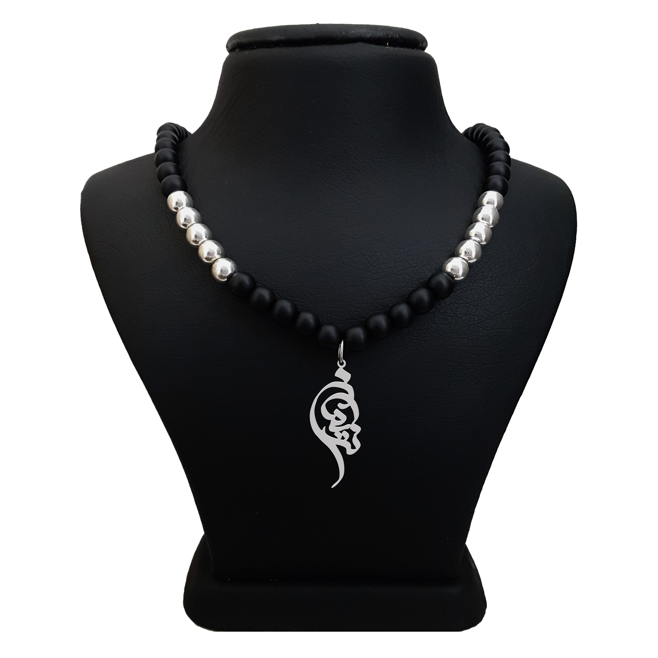 گردنبند نقره مردانه ترمه ۱ مدل نریمان کد ma 1837 گردنبند نقره مردانه ترمه ۱ مدل نریمان کد ma 1837