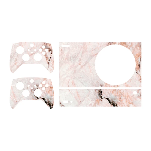 برچسب کنسول بازی ایکس باکس series s مدل marble کد63 مجموعه 4 عددی