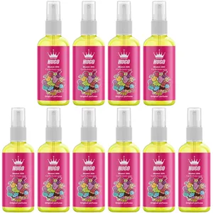 اسپری خوشبو کننده خودرو هوگو مدل آدامس کد 006 حجم 50 میلی لیتر بسته 10 عددی