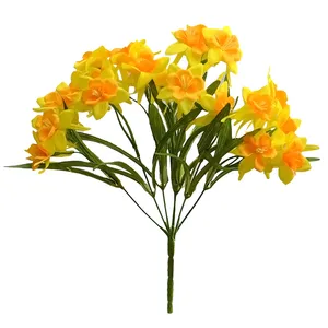 گل مصنوعی مدل بوته گل نرگس