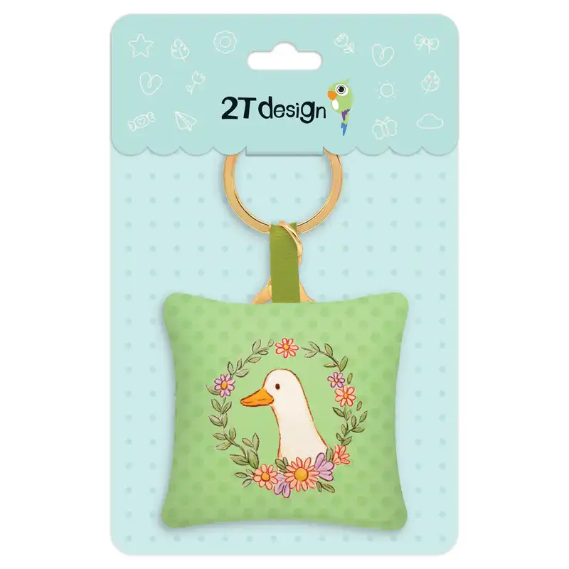 جاکلیدی طوطی دیزاین مدل بالشی طرح اردک