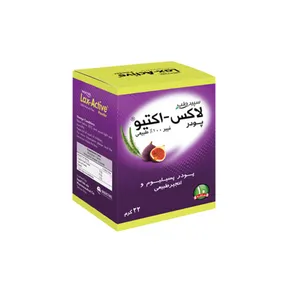 پودر لاکس اکتیو سپید طب بسته 10 عددی