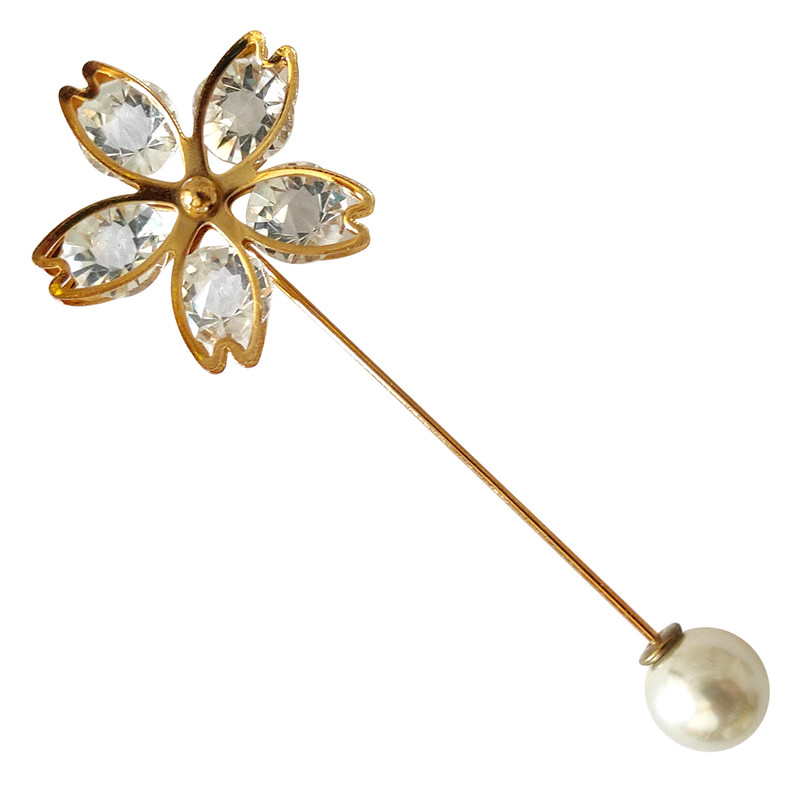 سنجاق سینه زنانه مدل گلرنگ کد GO500 سنجاق سینه زنانه مدل گلرنگ کد GO500