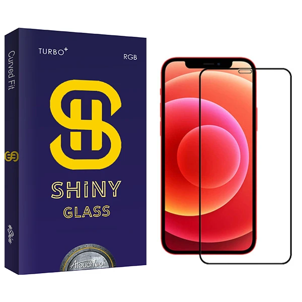محافظ صفحه نمایش آتوچبو مدل Shiny Glass مناسب برای گوشی موبایل اپل Iphone 12 ProMax