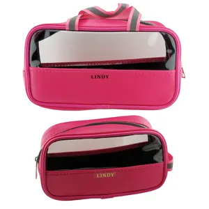 کیف لوازم آرایش زنانه لیندی مدل PRO مجموعه 2 عددی