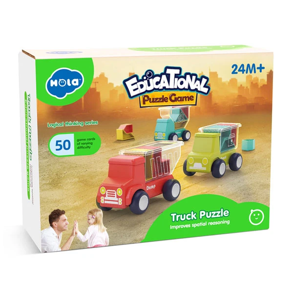 بازی آموزشی هولا مدل کامیون  E7980