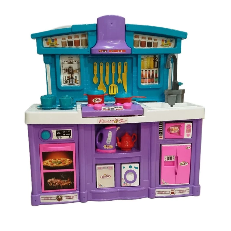 ست اسباب بازی آشپزخانه بیبی بورن مدل اجاق گاز ایستاده کد62 008