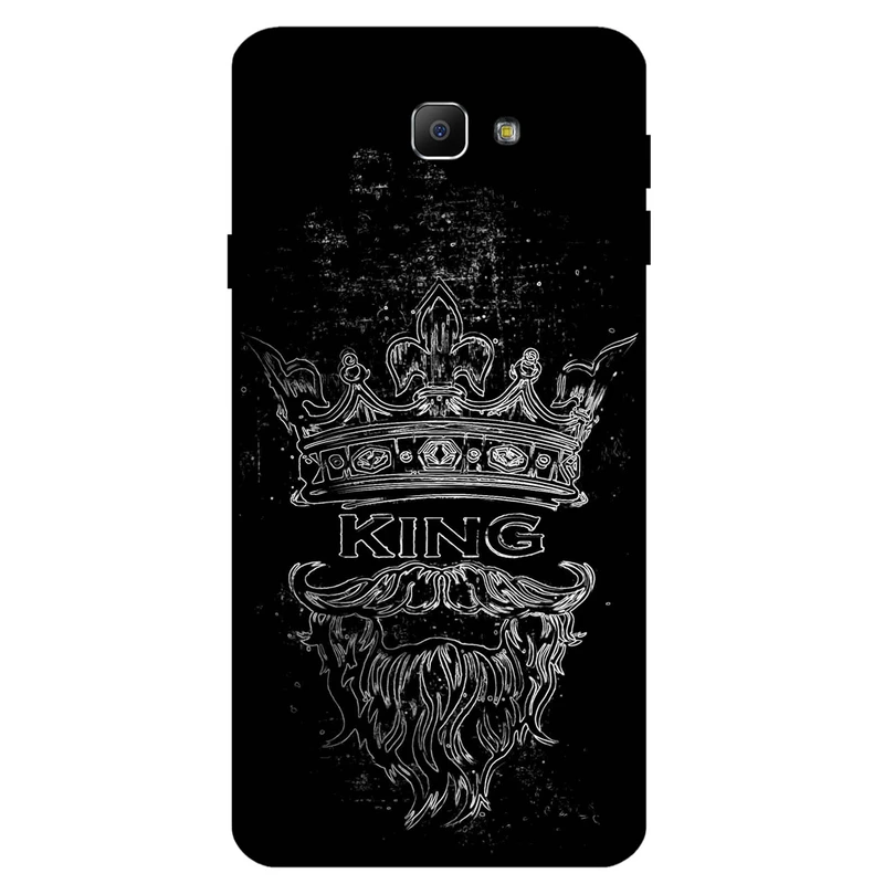 کاور مگافون طرح پادشاه مدل 1896 مناسب برای گوشی موبایل سامسونگ Galaxy J5 Prime          