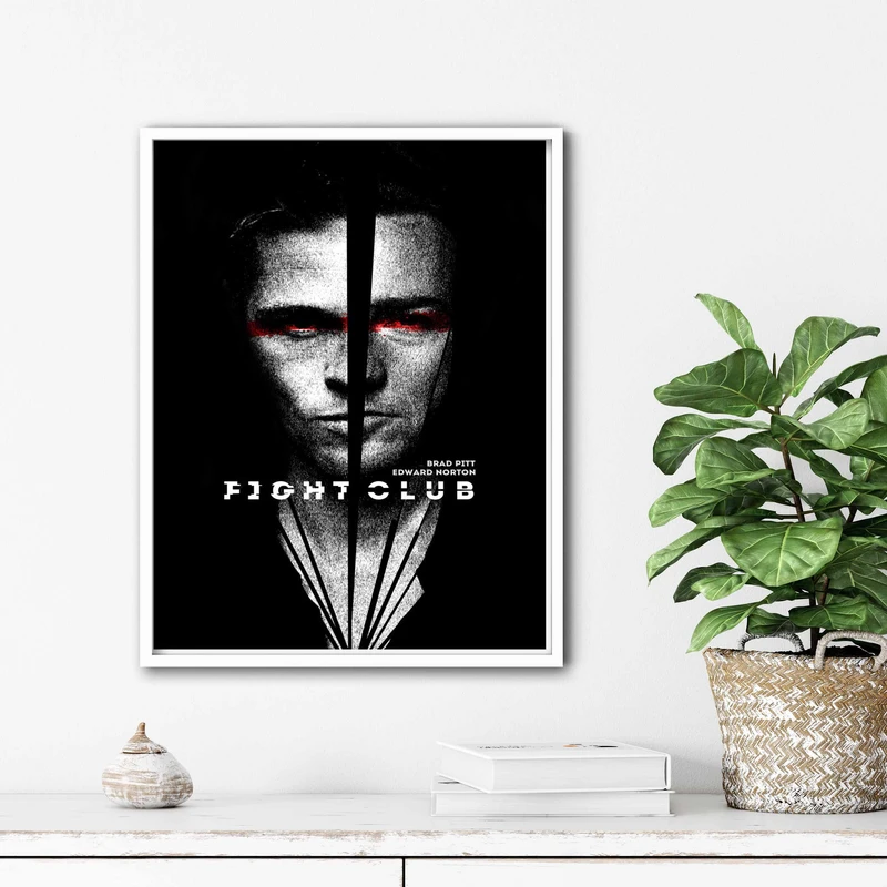 تابلو آتریسا طرح پوستر فیلم fight club مدل ATm436