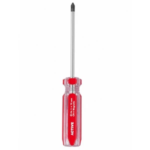 پیچ گوشتی چهارسو اکتیو تولز مدل magnetic سایز 75*3 میلی متر