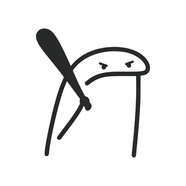 برچسب بدنه خودرو آداک طرح چماق به دست کد Stb07