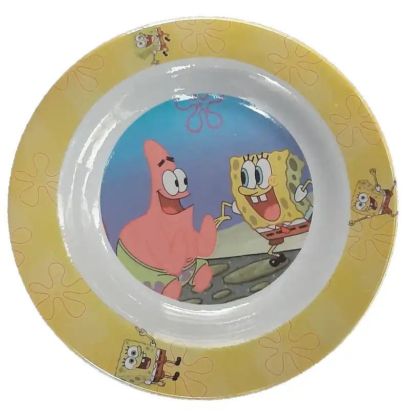 بشقاب کودک طرح باب اسفنجی مدل 1400