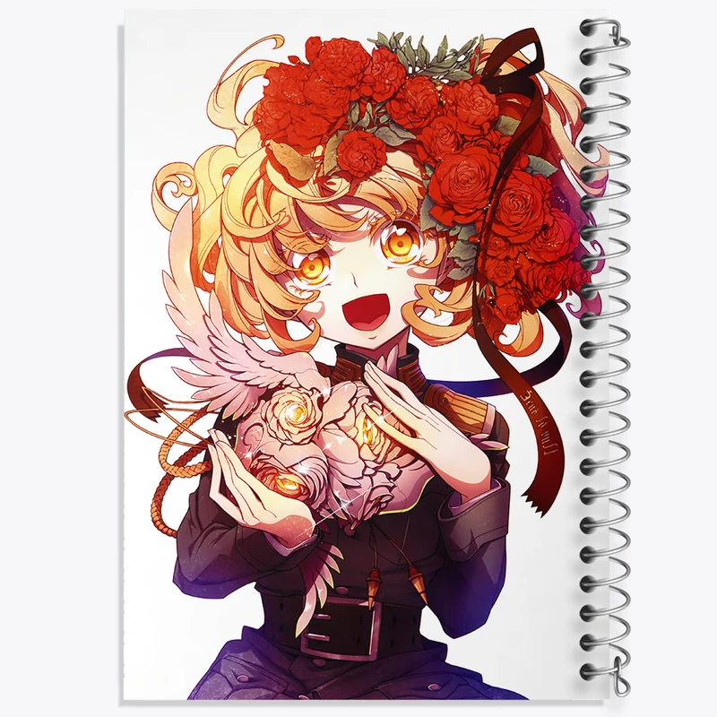 دفتر نقاشی 50 برگ خندالو طرح تانیا انیمه یوجو سنکی کد 34714