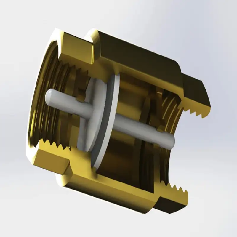 شیر یکطرفه کیز ایران مدل فنری 3/4