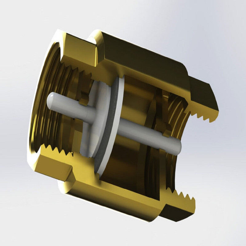 شیر یکطرفه کیز ایران مدل فنری 3/4