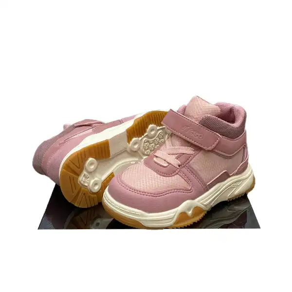 کفش بسکتبال دخترانه ویکو مدل نیم ساق رنگ صورتی