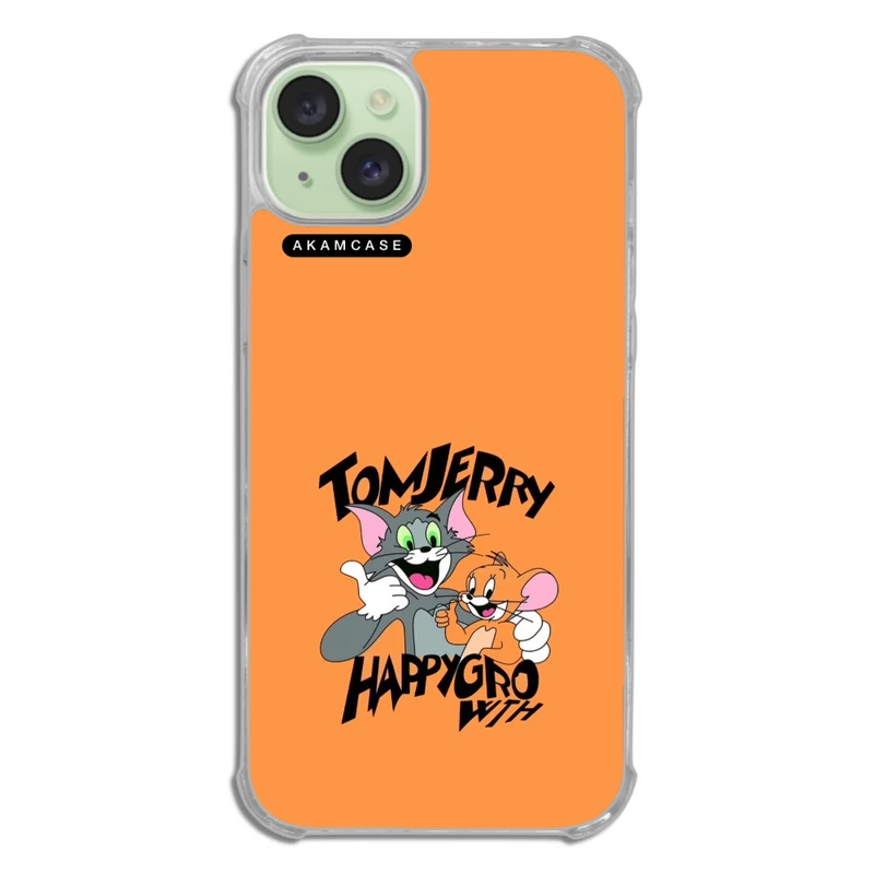 کاور آکام مدل AMC-WTA15PLUS-TOM & JERRY2 مناسب برای گوشی موبایل اپل iPhone 15 Plus