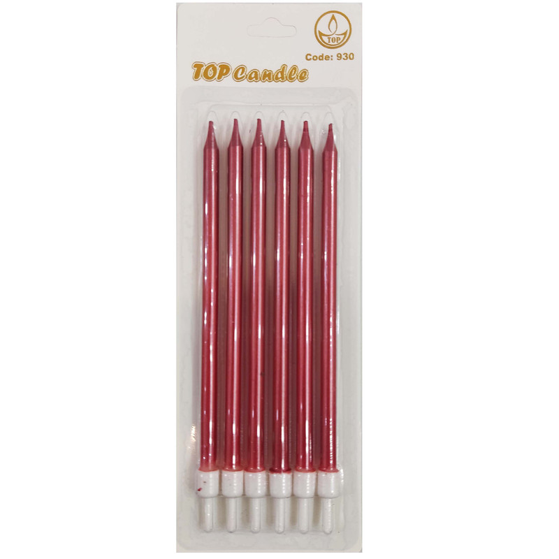 شمع تولد مدل متالیک کد I22V شمع تولد مدل متالیک کد I22V