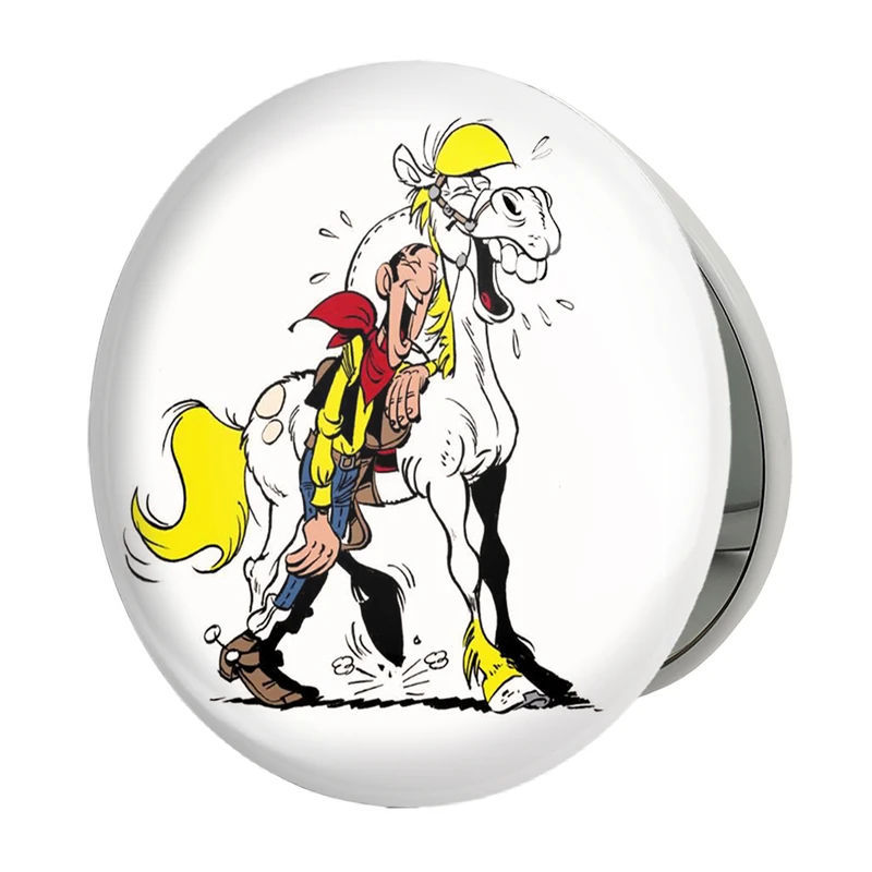 آینه جیبی خندالو طرح لوک خوش شانس مدل تاشو کد 29333