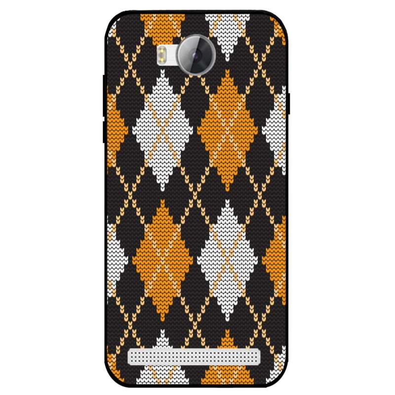 کاور مگافون طرح بافت مدل 8104 مناسب برای گوشی موبایل هوآوی Y3 2