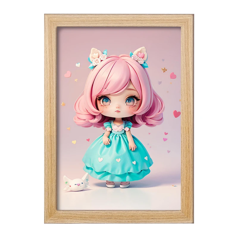 تابلو خندالو مدل دخترانه (Girlish) کد 36867