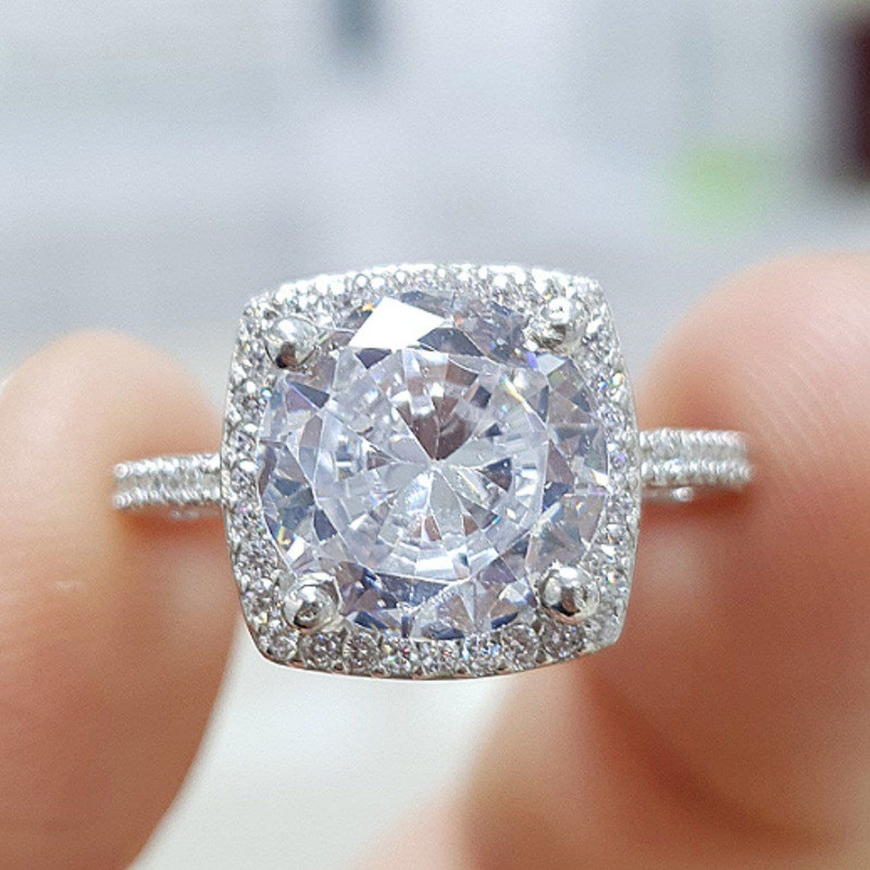 انگشتر نقره زنانه مدل Tiara-01 انگشتر نقره زنانه مدل Tiara-01