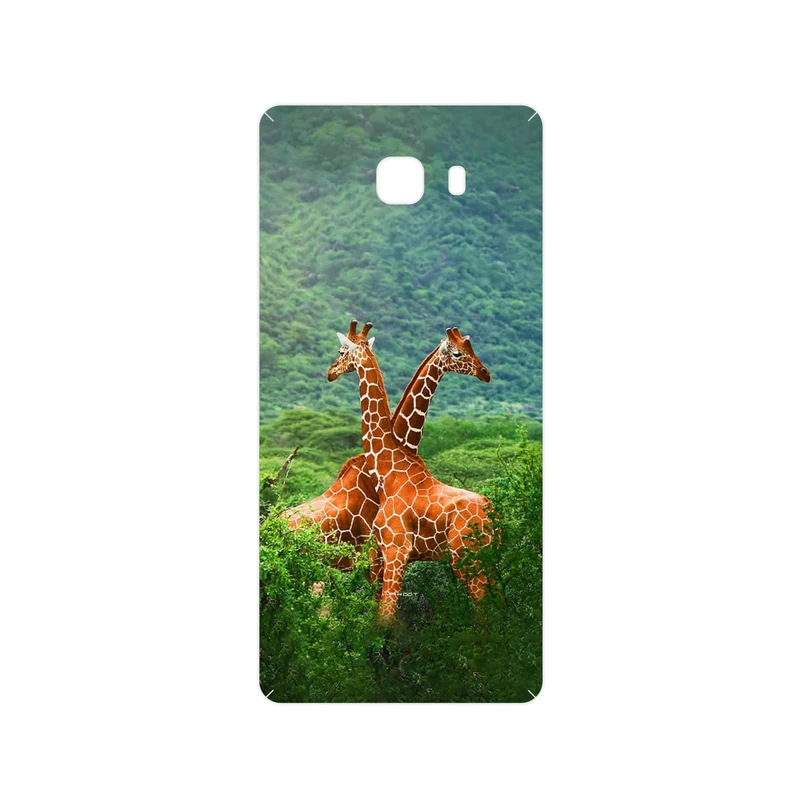 برچسب پوششی ماهوت مدل Giraffe مناسب برای گوشی موبایل سامسونگ Galaxy C9 Pro