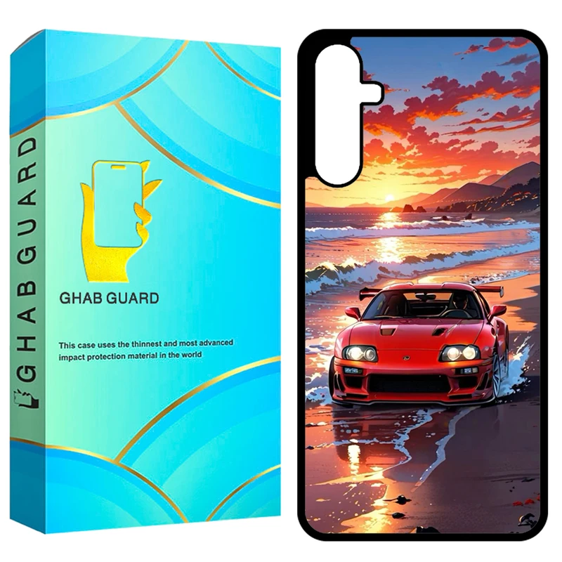 کاور قاب گارد طرح ماشین مدل GCHPA24 مناسب برای گوشی موبایل سامسونگ Galaxy A24 4G