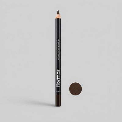 مداد چشم فلورمار مدل Waterproof Copper رنگ قهوه ای شماره 107