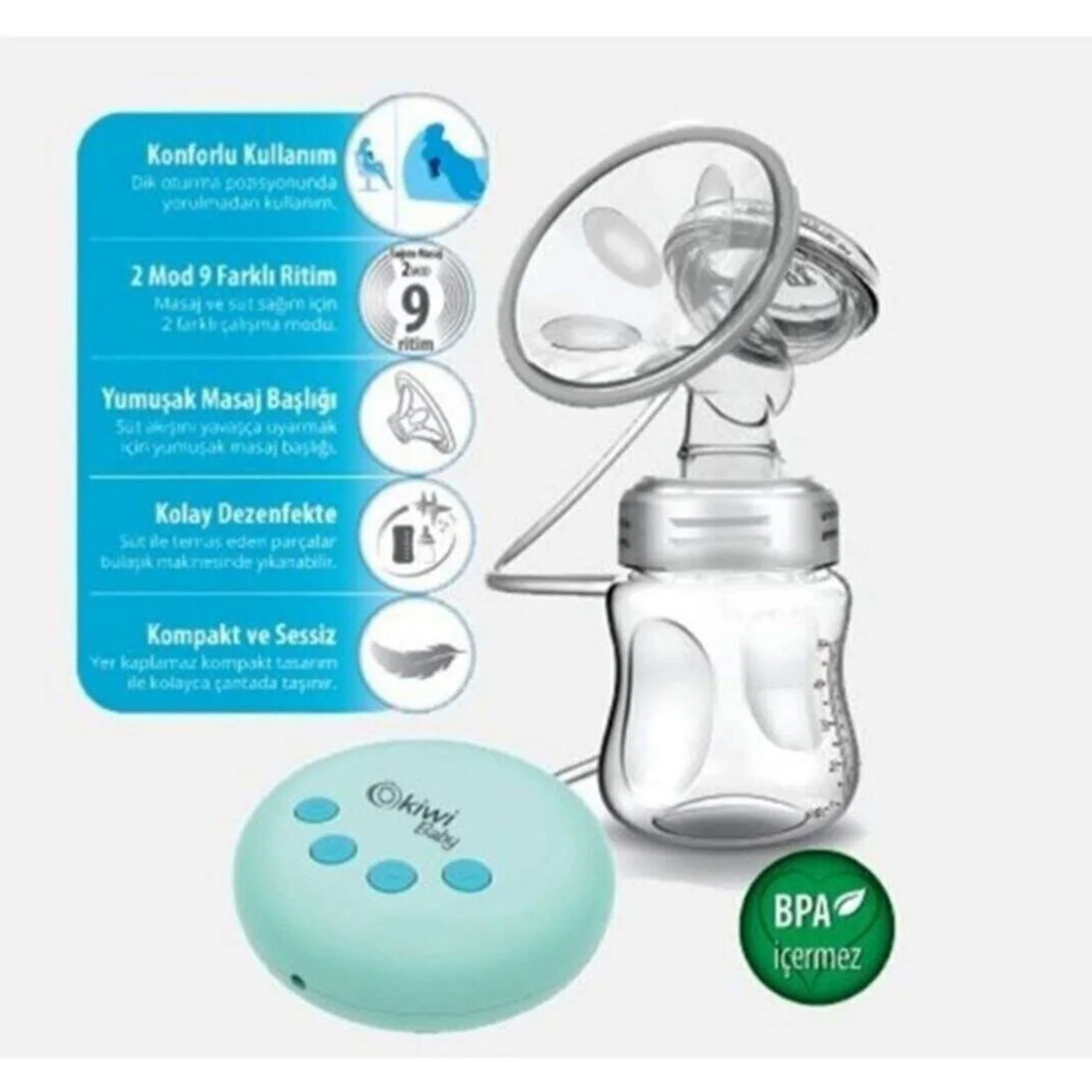 شیردوش برقی کیوی مدل KBABY-58