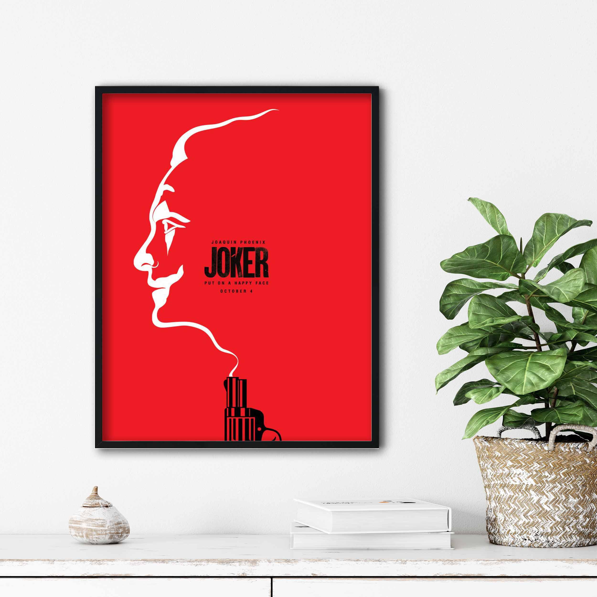 تابلو آتریسا طرح پوستر فیلم joker مدل ATm127