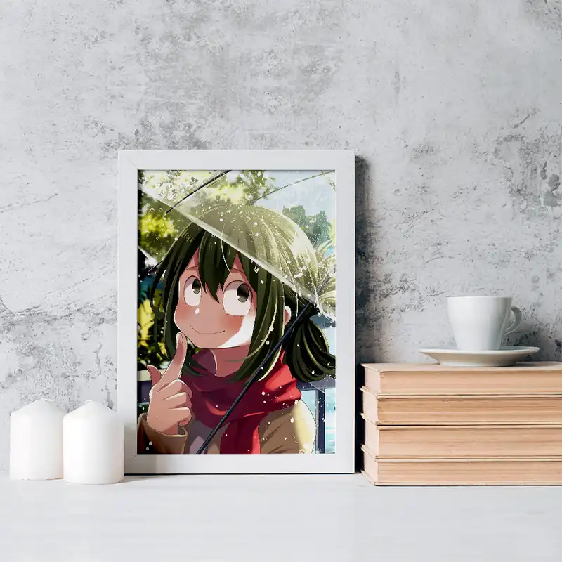 تابلو خندالو مدل سویو آسومی انیمه آکادمی قهرمان من کد 16159