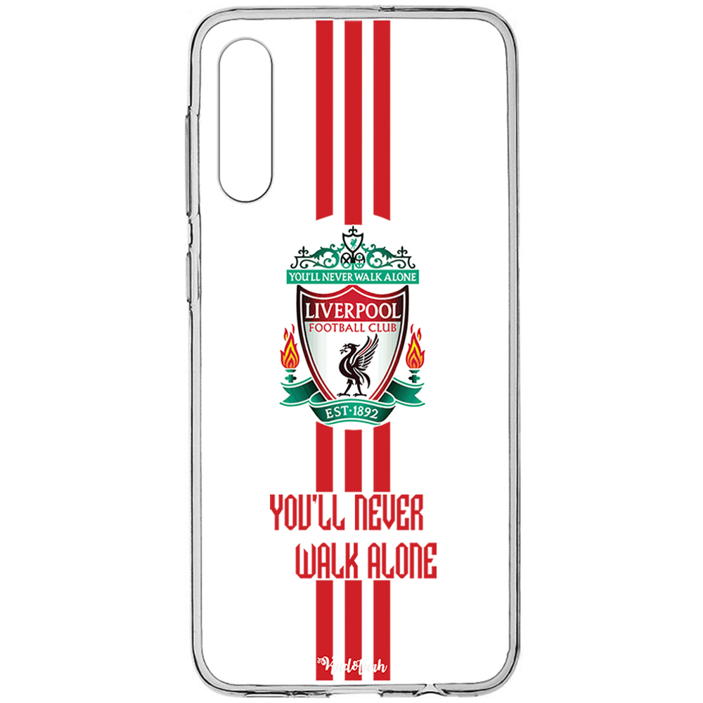 راهنمای خرید اینترنتی کاور طرح Liverpool مناسب برای گوشی موبایل سامسونگ Galaxy A50
