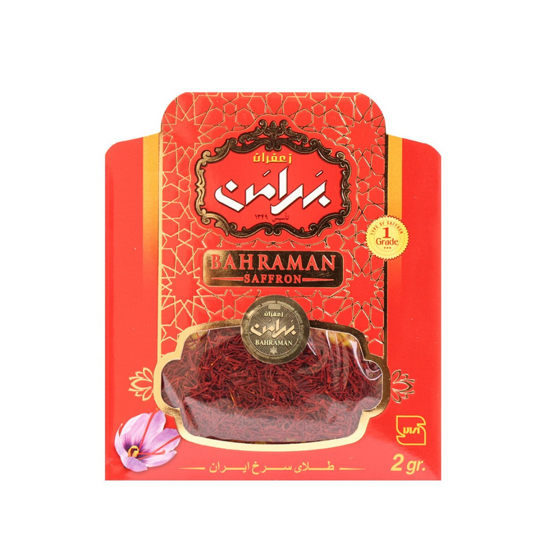 زعفران بهرامن مقدار 2 گرم