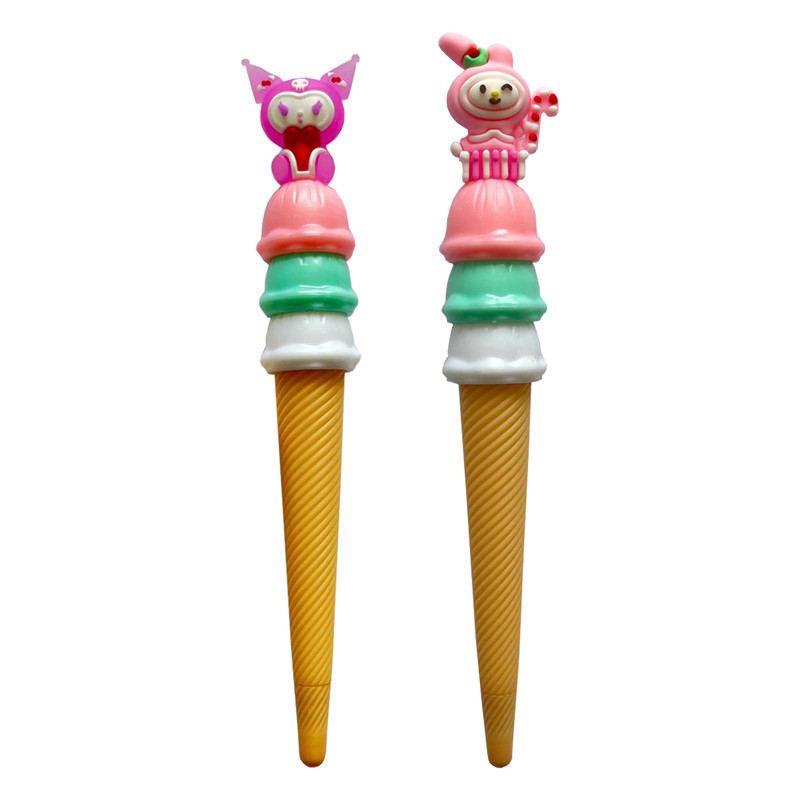 روان نویس مدل فانتزی بستنی قیفی بسته 2 عددی