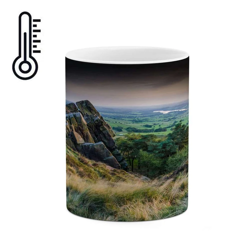 ماگ حرارتی کاکتی مدل منظره کد mgh17749